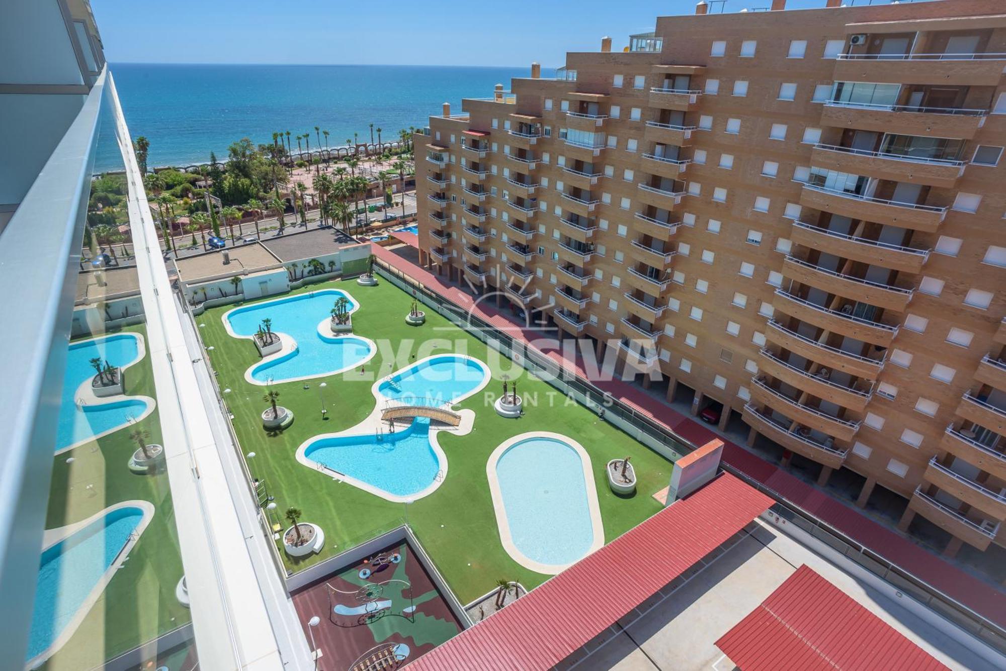 אורופסה דל מר Apartamento Albamarina, 1ªlinea, Magic World, Vistas Al Mar! מראה חיצוני תמונה