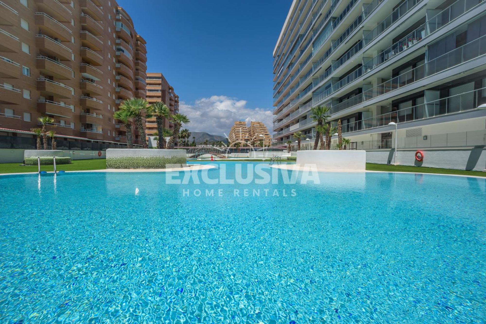 אורופסה דל מר Apartamento Albamarina, 1ªlinea, Magic World, Vistas Al Mar! מראה חיצוני תמונה